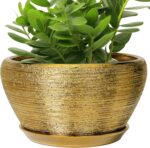 Ocean Blue Ceramic Planter