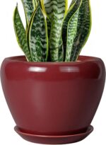 Ocean Blue Ceramic Planter