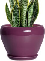 Ocean Blue Ceramic Planter