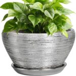 Ocean Blue Ceramic Planter
