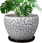 Ocean Blue Ceramic Planter