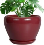 Ocean Blue Ceramic Planter