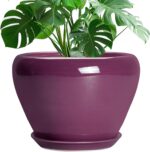 Ocean Blue Ceramic Planter
