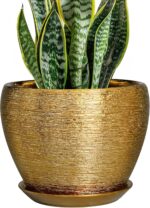 Ocean Blue Ceramic Planter