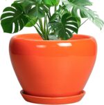 Ocean Blue Ceramic Planter