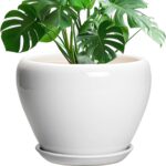 Ocean Blue Ceramic Planter
