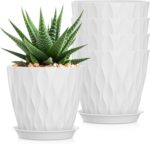 Wavy Design Plastic Planters