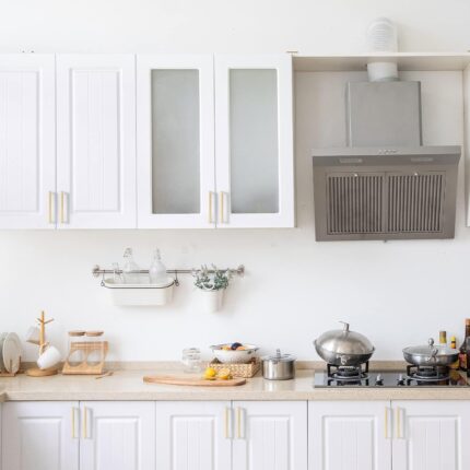 Modern Brushed Gold Cabinet Handles