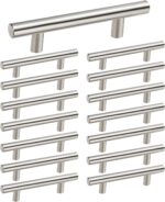 Satin Nickel Bar Cabinet Pulls