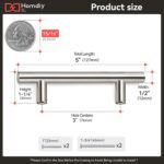 Satin Nickel Bar Cabinet Pulls