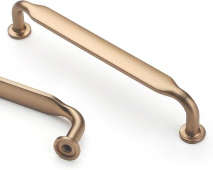 Elegant Champagne Bronze Cabinet Pulls