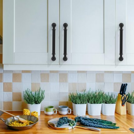 Matte Black Cabinet Pull Handles
