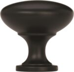 Brushed Nickel Round Cabinet Knobs