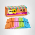 Energy Boost Super Sticky Notes — 3×3 Inch Bright Pads