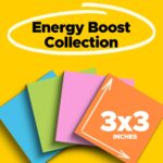 Energy Boost Super Sticky Notes — 3×3 Inch Bright Pads — image 3