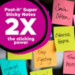 Energy Boost Super Sticky Notes — 3×3 Inch Bright Pads — image 4
