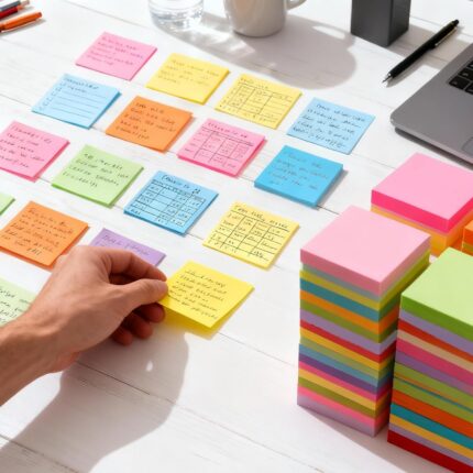 Mega Bulk 3×3 Sticky Notes – 150 Pads, 10 Bright Colors — image 2
