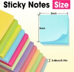 Mega Bulk 3×3 Sticky Notes – 150 Pads, 10 Bright Colors — image 3