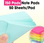 Mega Bulk 3×3 Sticky Notes – 150 Pads, 10 Bright Colors — image 5