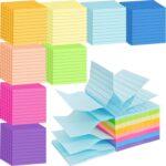 Lined 3×3 Sticky Notes Bulk – 48 Pads, 8 Earthy Tones — image 8