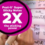 Wanderlust Pastel Super Sticky Notes — 5 Pads, 3×3 Inch — image 3