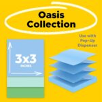 Oasis Dispenser Sticky Notes — Recycled Pop-up Pads — image 2
