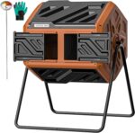 'ING Dual-Chamber Tumbling Composter