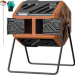 'ING Dual-Chamber Tumbling Composter