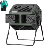 'ING Dual-Chamber Tumbling Composter