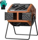 'ING Dual-Chamber Tumbling Composter