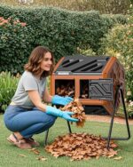 'ING Dual-Chamber Tumbling Composter