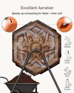 'ING Dual-Chamber Tumbling Composter