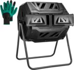 43 Gallon Dual Chamber Tumbling Composter