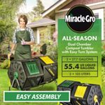 All-Season Dual Chamber Compost Tumbler