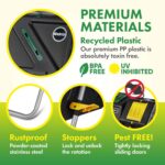 All-Season Dual Chamber Compost Tumbler