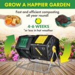 All-Season Dual Chamber Compost Tumbler