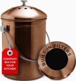 Premium Stainless Steel Kitchen Compost Bin