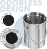Premium Stainless Steel Kitchen Compost Bin