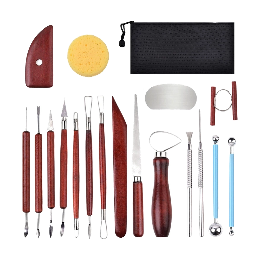 Deluxe Clay & Pottery Sculpting Tool Set