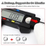 Black Plastic Digital Caliper – photo 3