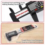 Black Plastic Digital Caliper – photo 5