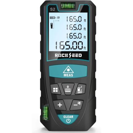 S2 Laser Distance Meter – 165ft Precision Measurement