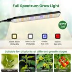 Adjustable Dual-Head LED Floor Grow Lamp - image 4