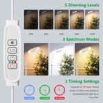 Modern Dual-Head LED Grow Lamp - image 5