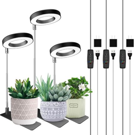 Full Spectrum LED Grow Lights with Timer