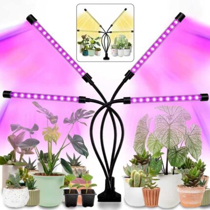 Flexible 4-Head LED Grow Light