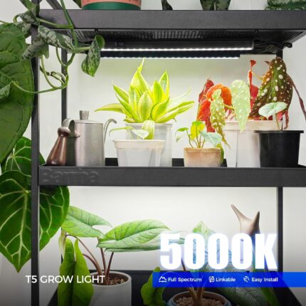 5000K Magnetic T5 LED Grow Light Bars - image 2