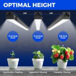 5000K Magnetic T5 LED Grow Light Bars - image 5