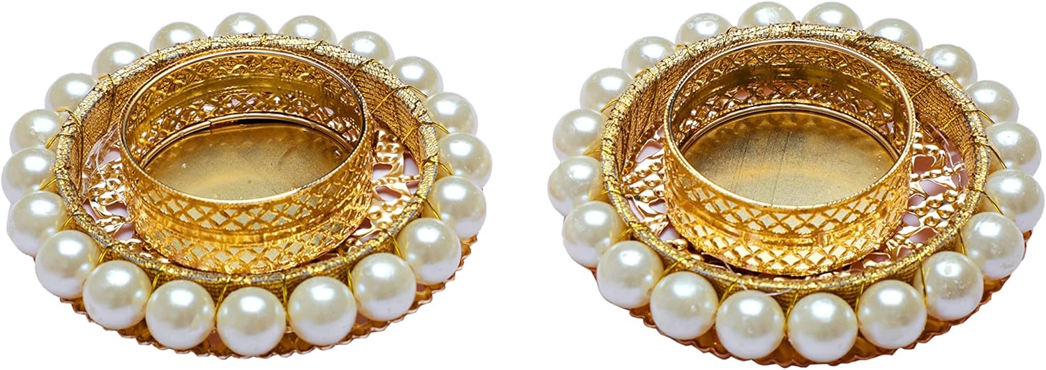 Elegant Pearl Tealight Holders - Hình 6