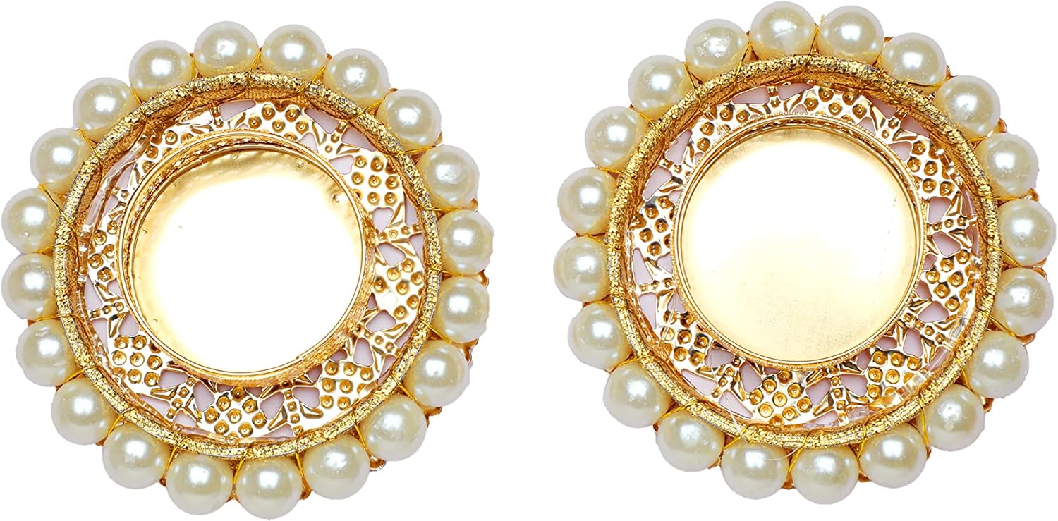 Elegant Pearl Tealight Holders - Hình 5